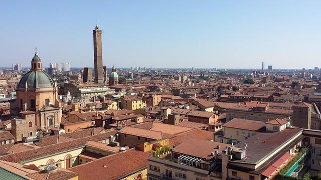 bologna, roofs, overview, bologna, bologna, bologna, bologna, bologna